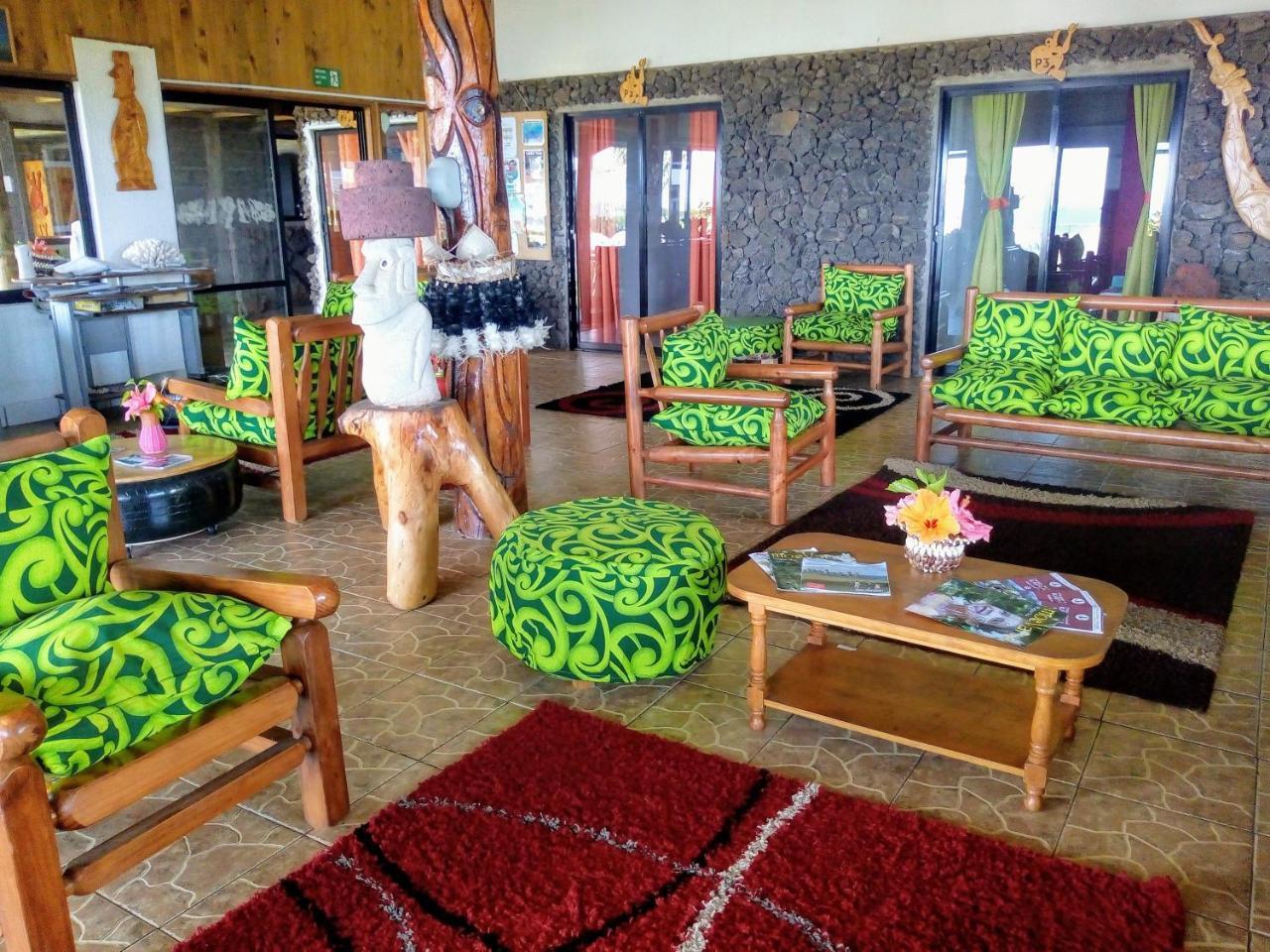Camping Mihinoa Hotell Hanga Roa Exteriör bild